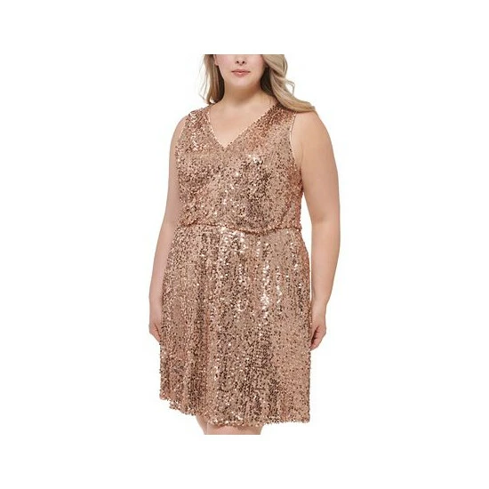 Brand new π₯° Vince Camuto Plus Size Sequined Sleeveless V-Neck π Dress Rog β 3 Brand new π₯° Vince Camuto Plus Size Sequined Sleeveless V-Neck π Dress Rog β - Image 3