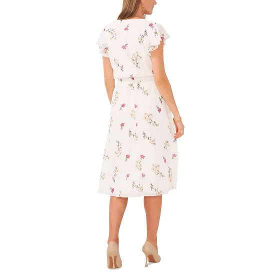 Best reviews of ๐ฅ Vince Camuto ๐ฉ Women's Printed V-Neck Ruffled-Sleeve ๐ Dress New Ivory ๐ 3 Best reviews of ๐ฅ Vince Camuto ๐ฉ Women's Printed V-Neck Ruffled-Sleeve ๐ Dress New Ivory ๐ - Image 3