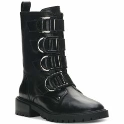 Top 10 🧨 Vince Camuto Frishea Buckle Combat 🥾 Boots Black 🎁